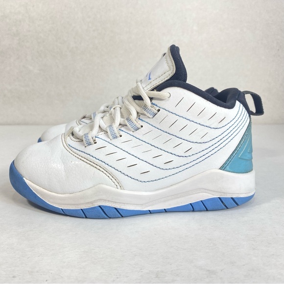 Nike Air Jordan Velocity BP “White Legend Blue” 693362-117 Toddler Size 11 C EUC - Picture 3 of 14